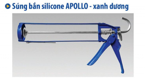 Súng bắn silicone Appollo - màu xanh