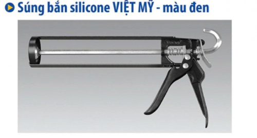 Súng bắn silicone Việt Mỹ - màu đen
