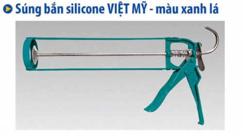 Súng bắn silicone Việt Mỹ - màu xanh lá